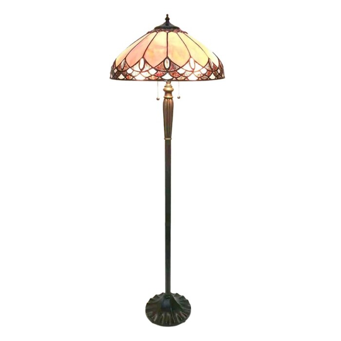 Lampada da terra Tiffany - immagine 2