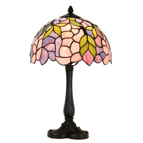 Lampada da tavolo tiffany lumi lamp clayre & eef atelier bologna