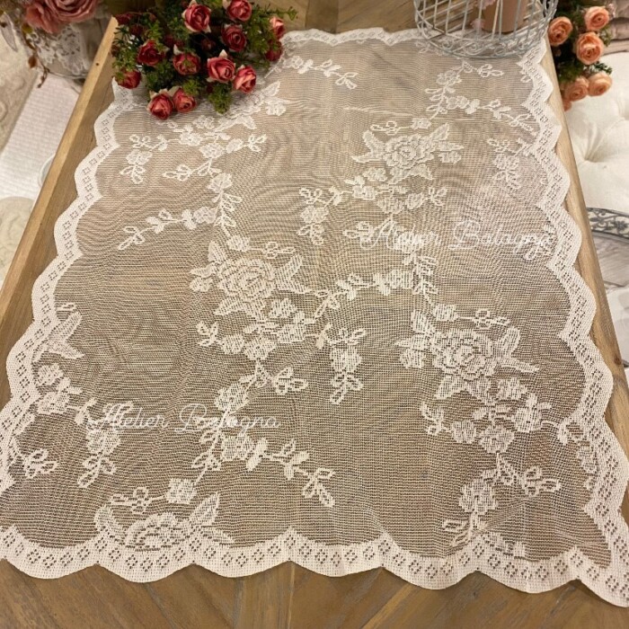 tovaglietta in pizzo atelier17 Atelier Bologna Shabby Chic