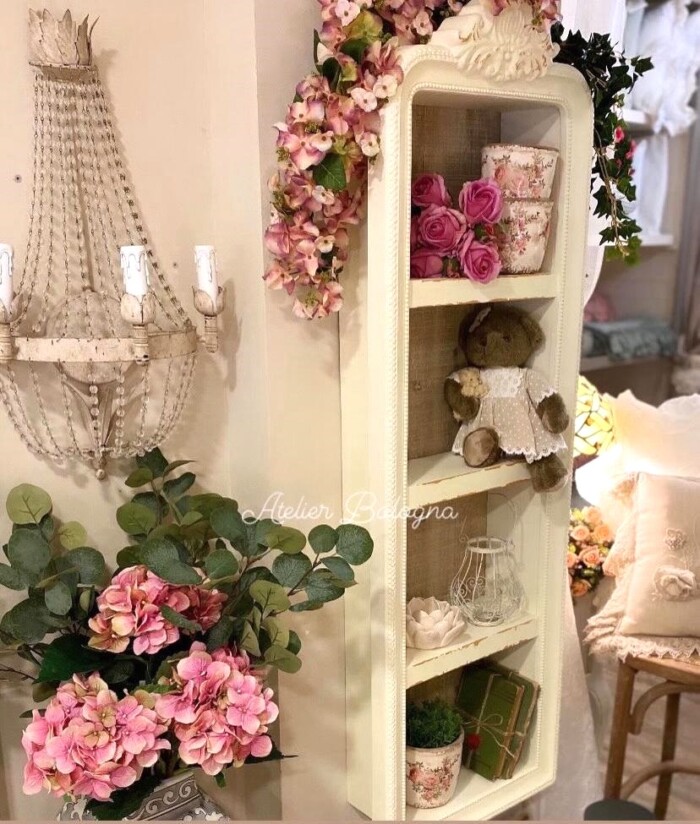 PENSILE LIBRERIA SHABBY CHIC, ATELIER BOLOGNA