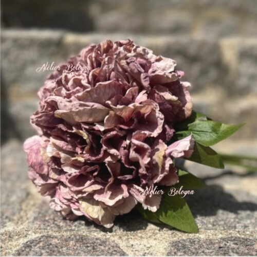 Bouquet Peonia Ortensia, Atelier Bologna, Shabby chic