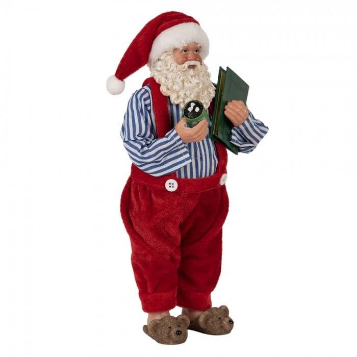 Babbo Natale con camicia a righe - immagine 2