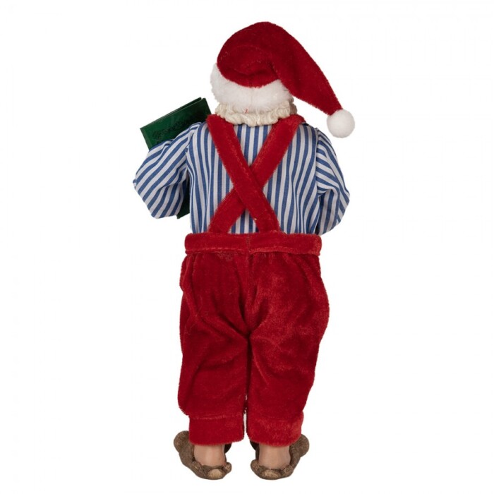 Babbo Natale con camicia a righe - immagine 4